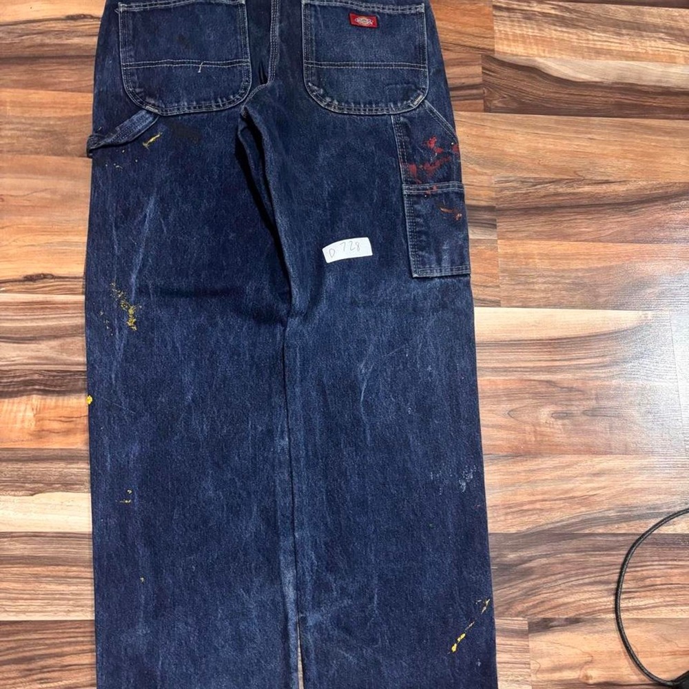 Vintage 2000's Dickies navy blue carpenter jeans